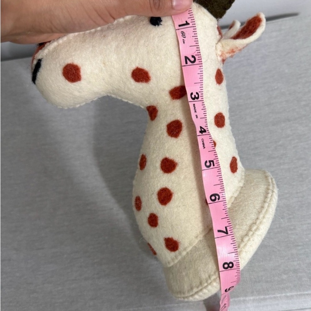NWT MUD PIE Faux Taxidermy Giraffe Head Wall Mount Nursery Kids decor - Picture 9 of 11